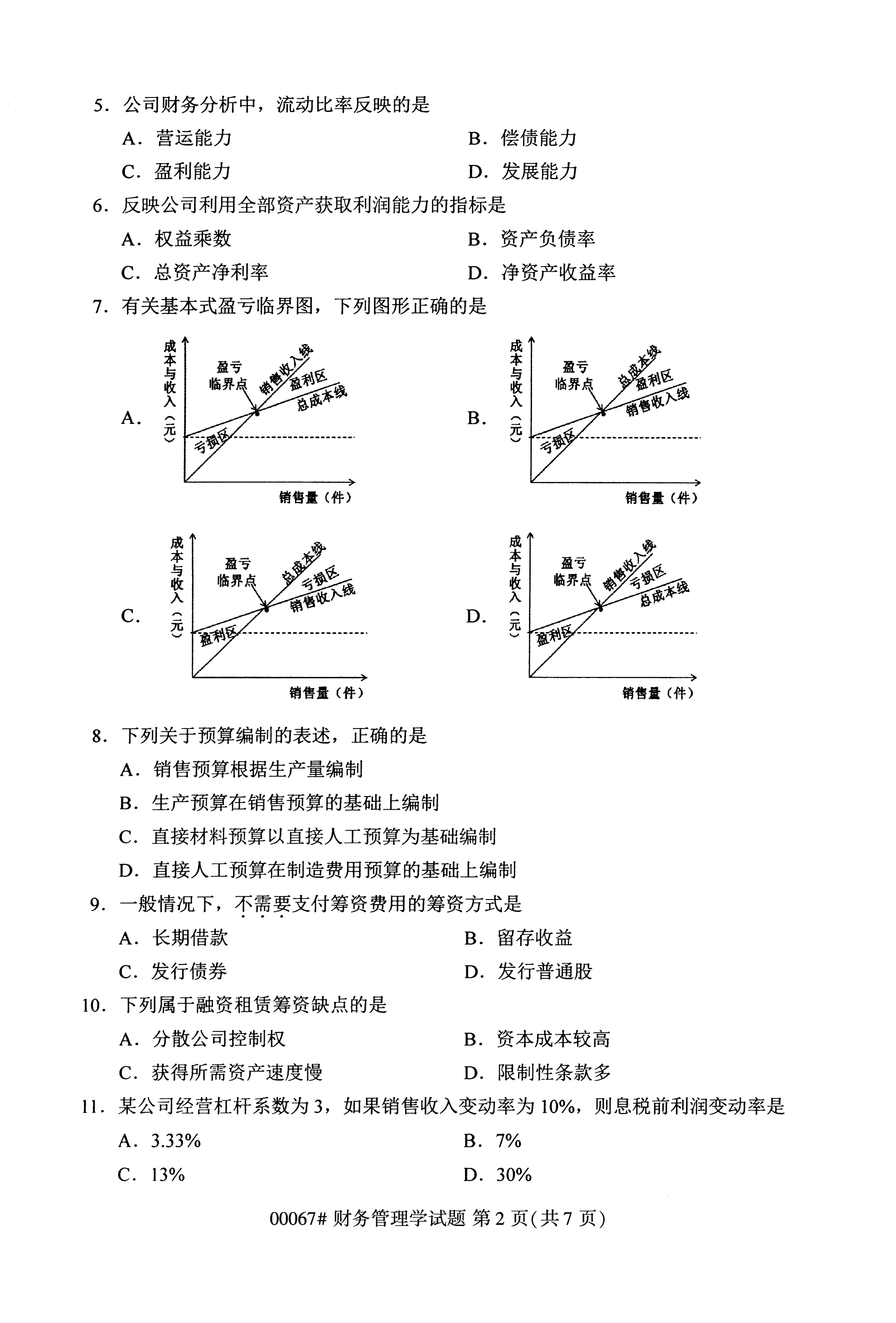 河北省自考本科