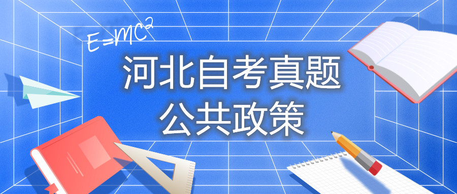 2021年10月河北自考：公共政策（00318）真题与答案